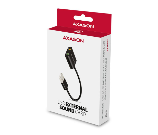 Axagon ADA-12 48kHz/1 Zewnętrzna (USB) - 722383 - zdjęcie 5
